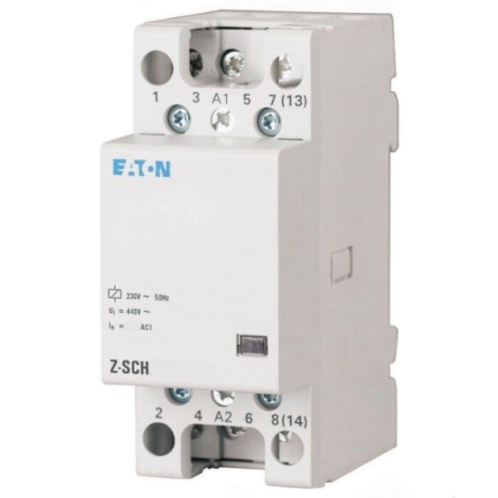 Контактор модульный 25А 2НО Z-SCH230/1/25-20 Eaton (Moeller)